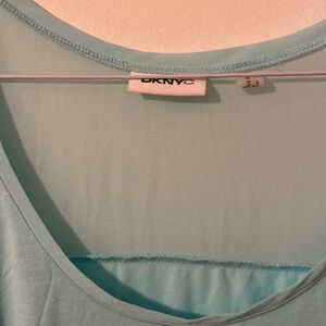 DKNY large aqua maxi